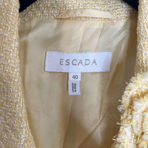 Escada Tweed Jacket Blazer - Picture 4 of 8